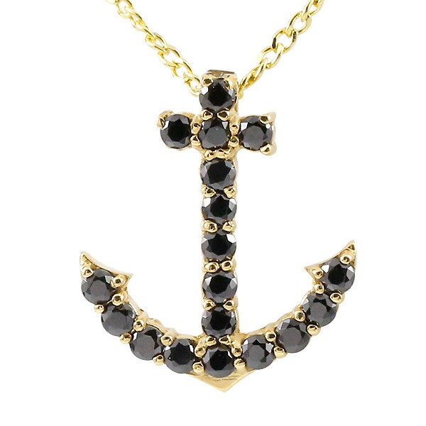 ネックレス ブラックダイヤ ブラックダイヤモンド k18の人気商品・通販 