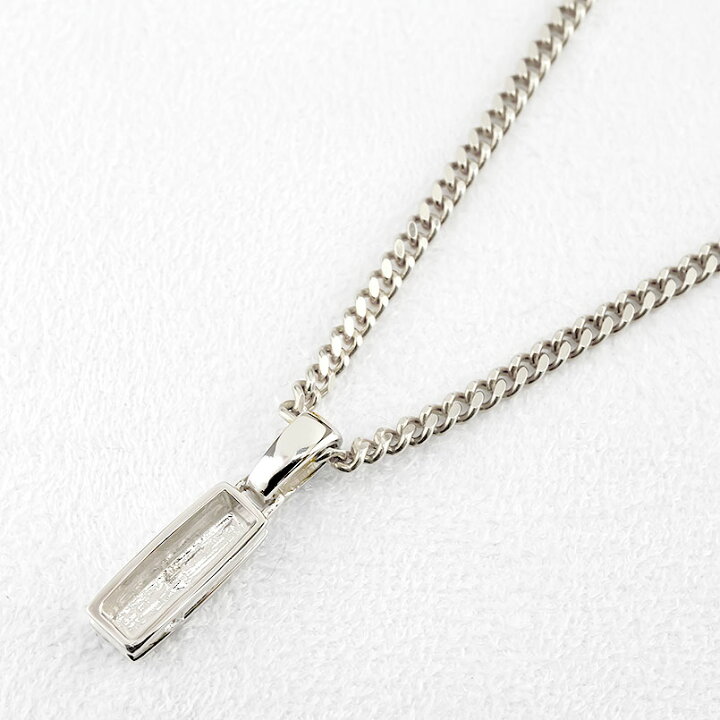 楽天市場】シルバー ダイヤモンド 0.03ct ネックレス トップ メンズ 