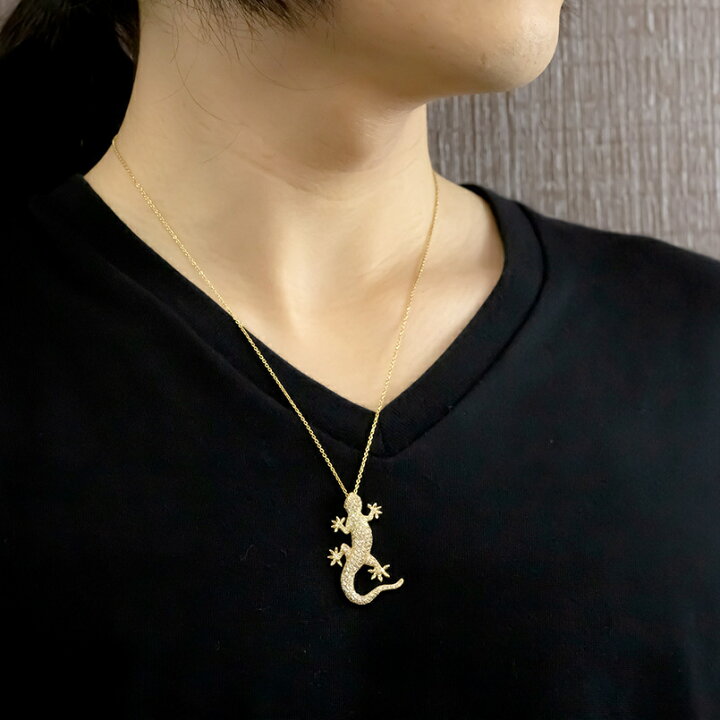 楽天市場】【10%OFFクーポンセール】 ネックレス メンズ 18金 