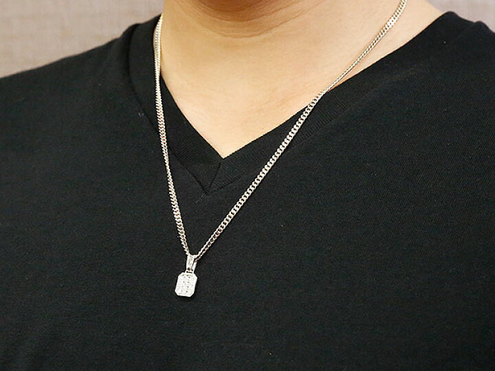 楽天市場 ポイント10倍 セール プラチナ ネックレス メンズ 喜平用 ダイヤモンド ペンダントトップ 喜平 900 Pt900 Pt ダイヤ 男性用 シンプル の 送料無料 人気 ジュエリー工房アトラス