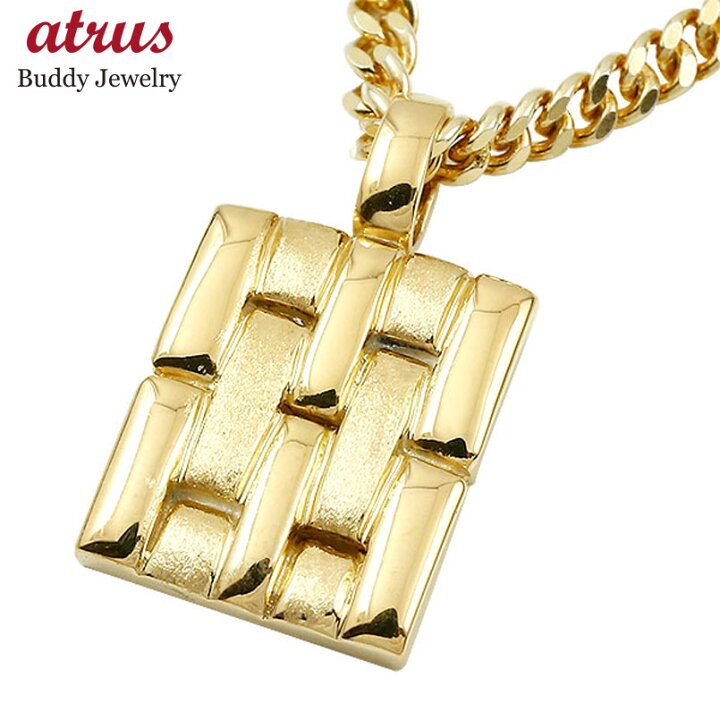 楽天市場 10 Off Sale ペンダントトップ メンズ 男性 18金 18k ネックレス 喜平用 イエローゴールドk18 メタルバンド 時計 つや消し 地金 人気 シンプル 送料無料 ジュエリー工房アトラス