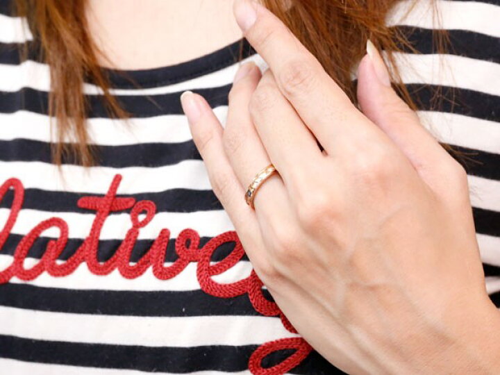 楽天市場 メンズ ブラックダイヤモンドリング 指輪 ピンキーリング ダイヤ ピンクゴールドk10 10金 シンプル メンズ 4月誕生石 ストレート 男性用 送料無料 人気 ジュエリー工房アトラス