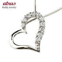 楽天市場】プラチナネックレス ハートの通販 