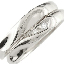 結婚指輪 プラチナ ペアリング カップル 2個セット pt950 ダイヤモンド ダイヤ ハート ペア 指輪 リング マリッジリング 送料無料 人気 シンプル プレゼント 結婚式 記念日 誕生日 ブライダル ウエディング 普段使い
