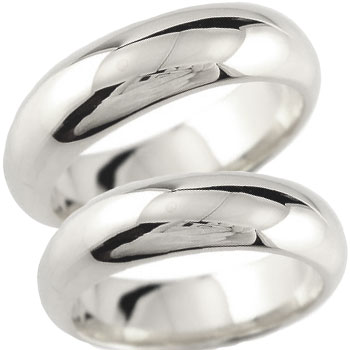 ペアリング カップル 結婚指輪 マリッジリング ホワイトゴールドk18 地金リング 宝石なし 甲丸 18金 プレゼント 女性 LGBTQ 男女兼用 2個セット 18k