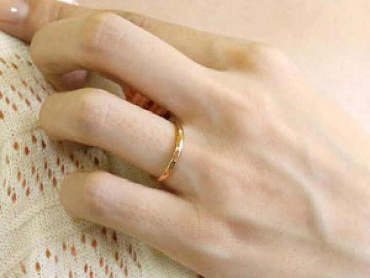 ペアリング ペア 3ミリ 18金 カップル ストレート ピンクゴールドk18 ホワイトゴールドk18 マリッジリング 女性 平角 結婚指輪 送料無料  安価 平角
