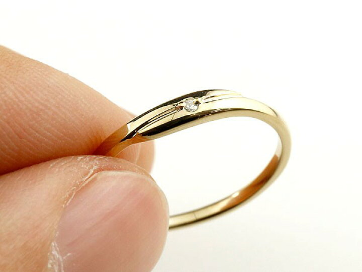 楽天市場】結婚指輪 カップル 2個セット イエローゴールドk18 ペア 