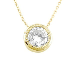 18 lbNX _Ch _C Ӓ菑t \eBA ꗱ _CSI 嗱 0.50ct ~ł CG[S[hk18 `F[ lC   18k ig