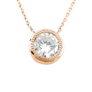 18 lbNX _Ch Ӓ菑t ꗱ _C \eBA SI 嗱 0.50ct ~ł sNS[hk18 `F[ lC   18k ig