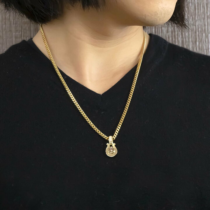 楽天市場】【10%OFFクーポンセール】 ネックレス メンズ 18金 