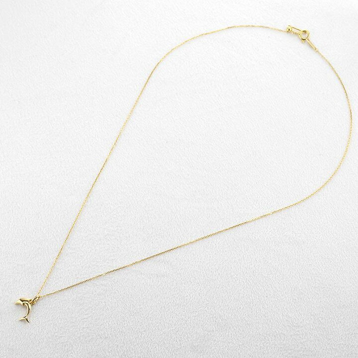 楽天市場】18金 ネックレス レディース ペンダントトップ 18k イルカ  