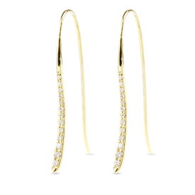 【あす楽】18金 ピアス 18k フック レディース ペア ダイヤ ダイヤモンド ゴールド イエローゴールドk18 シンプル 女性 誕生石 両耳 大人 可愛い おしゃれ 可憐【kika】人気