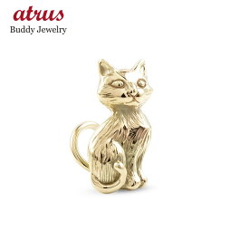 【あす楽】ピアス レディース 片耳ピアス 猫 簡単装着 つけっぱなし キャッチのいらないピアス ゴールド イエローゴールドk10 地金 キャッチナッシャー ネコ おしゃれ 大人 人気