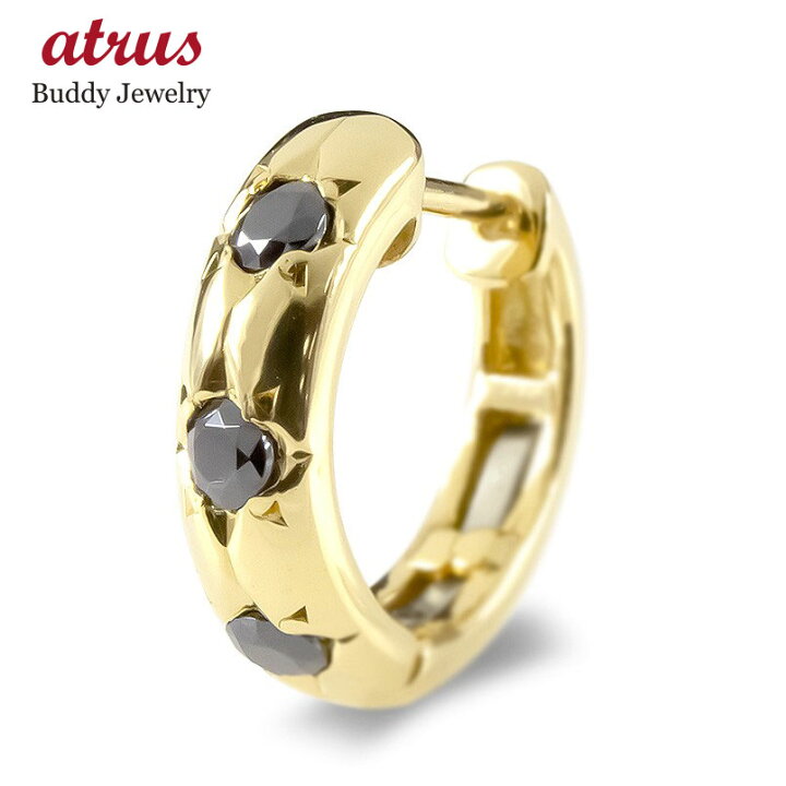 楽天市場】【10%OFF セール】 ゴールド フープ フープピアス 片耳用 