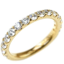 18金 リング レディース 婚約指輪 指輪 シンプル ダイヤモンド ハーフエタニティ 18k K18イエローゴールドk18 エンゲージリング ダイヤ ピンキーリング 人気 プレゼント ギフト ファッションリング ジュエリー 記念日 大人 おしゃれ
