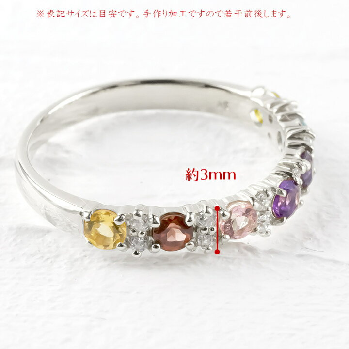 楽天市場】10金 リング アミュレット ダイヤモンド 指輪 天然石 