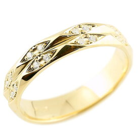 婚約指輪 エンゲージリング 18金 リング プロポーズリング 指輪 ダイヤモンド ダイヤ プロポーズリング 指輪 イエローゴールドk18 ダイヤリング カットリング菱形 宝石 女性 人気 18k プロポーズ 結婚式準備 ファッションリング 大人 ギフト