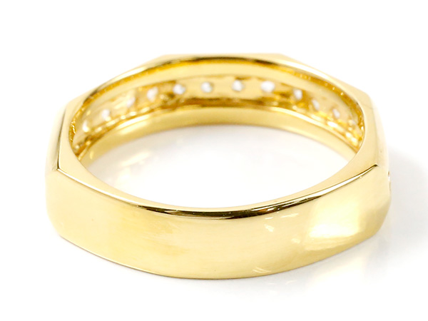 楽天市場】ペアリング ゴールド 2個セット 結婚指輪 イエローゴールド 