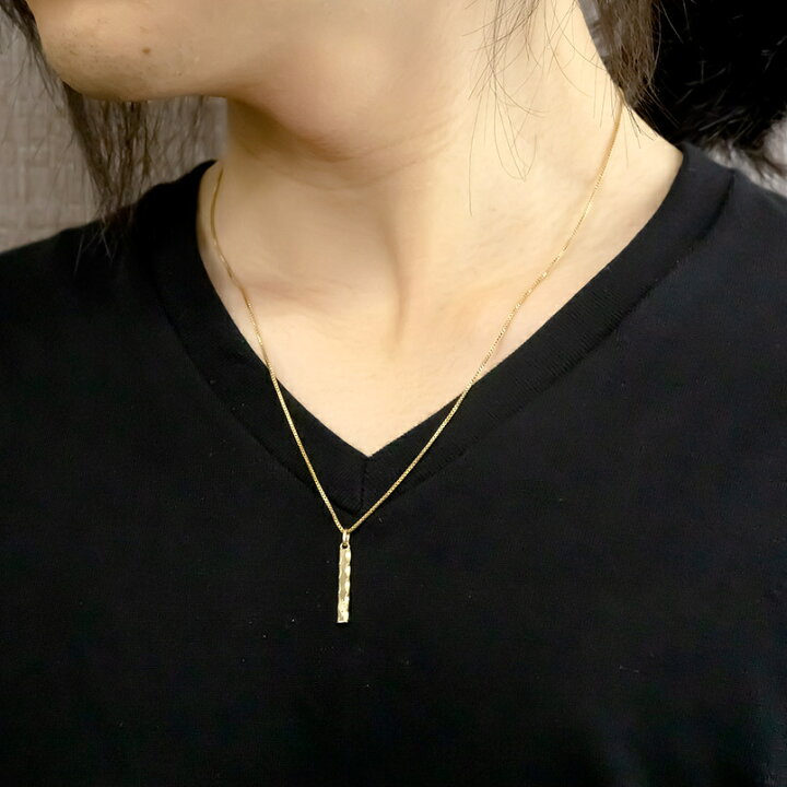 楽天市場】18金 リングペンダント ネックレス メンズ ダイヤモンド 