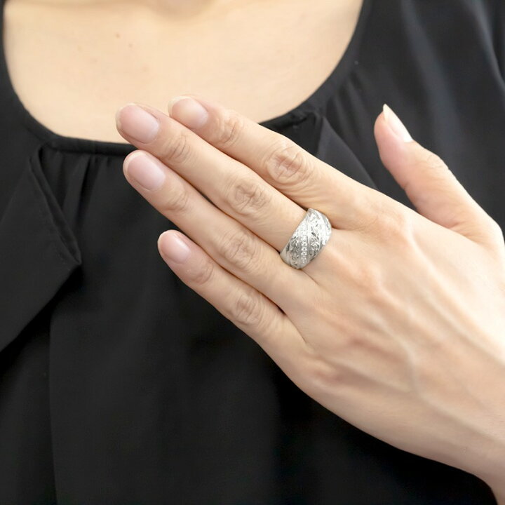 高級 ハワイアンジュエリー リング レディース キュービックジルコニア 指輪 sv925 婚約指輪 ピンキーリング 幅広 女性 送料無料  fucoa.cl