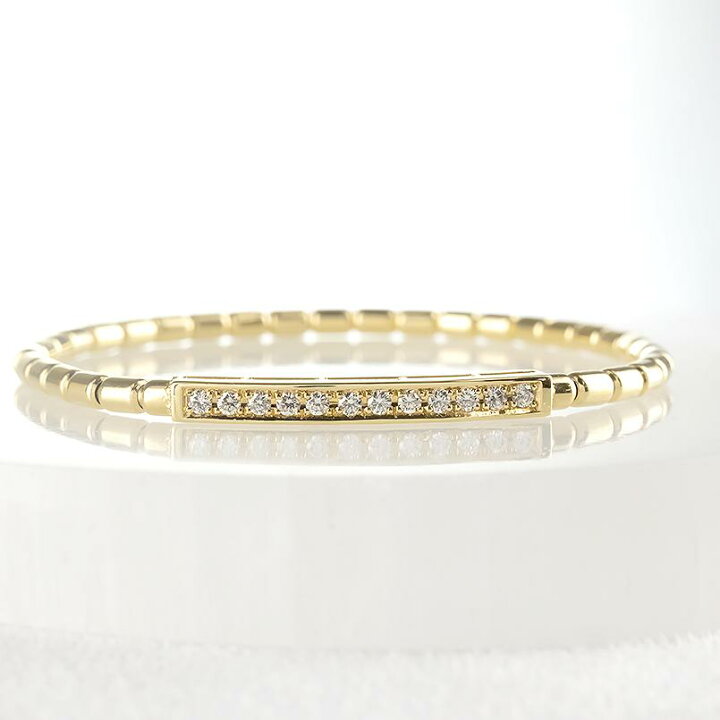 楽天市場】18金 バングル 18k ダイヤモンド ゴールド ダイヤ 
