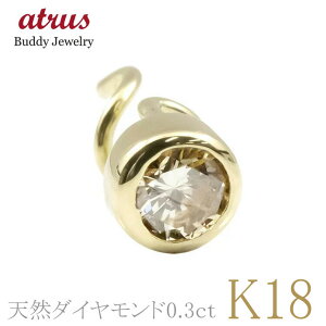 18 sAX ςȂ _C 0.3ct Y Lb`̂ȂsAX Lb`Ȃ ЎsAX uE_Ch CG[S[hk18 Lb`ibV[ ꗱ 嗱 18k YsAX