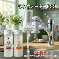 買回り対象商品 浄水器 蛇口直結型 素粒水 ワンウォーターECO 【正規代理店】 本体2年毎無料交換 塩素除…