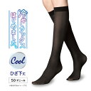 【ポイント5倍〜7/15迄】靴下 レディース 夏用くつした 薄手 黒 涼しい ソックス 夏 シースルー 膝下丈 蒸れない ブランド アツギ おしゃれ 冷やしソックス サマーソックス FS5012 くつ下 むれない 持続冷感 女性 婦人 透け かわいい 大人 可愛い