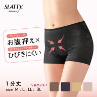 【限定クーポン〜10/12】ショーツ 花柄ジャガードヘムショーツ 1分丈 レディース ガードルショーツ 補正 …