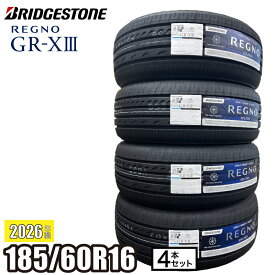 《2026年製》 REGNO GR-XIII 185/60R16 86H 【4本セット】 ブリヂストン レグノ サマータイヤ GR-X3