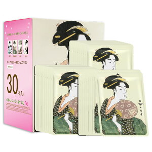 美友 ミトモ 浮世絵604 30枚入り ローヤルゼリー + 桜/ローヤルゼリー + サクラ エッセンスマスク 日本歌舞伎 モイスチャー フェイスパック うるうる【JPSS00604-A-1x003】