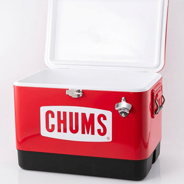 楽天市場】CHUMS チャムス チャムススチールクーラーボックス54L CHUMS 