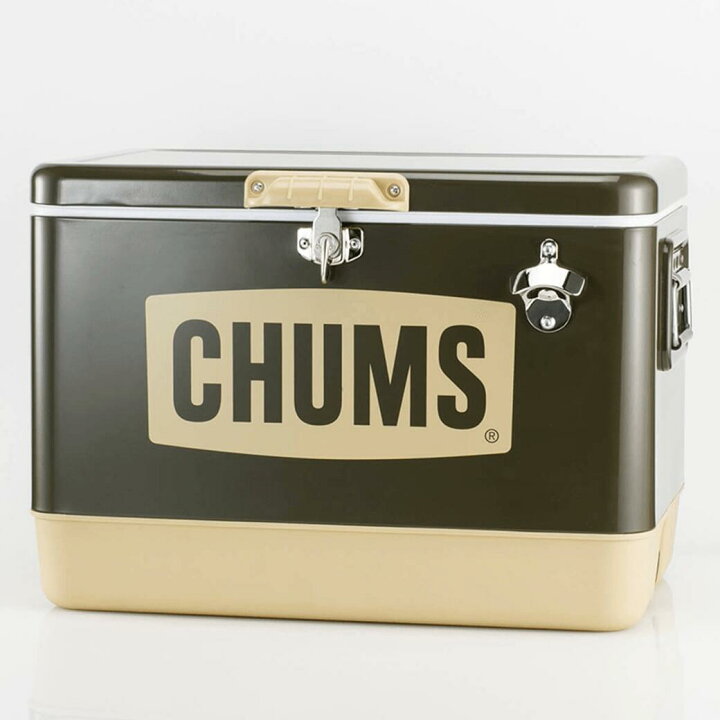 楽天市場】CHUMS チャムス チャムススチールクーラーボックス54L CHUMS 