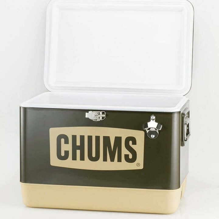 楽天市場】CHUMS チャムス チャムススチールクーラーボックス54L CHUMS 