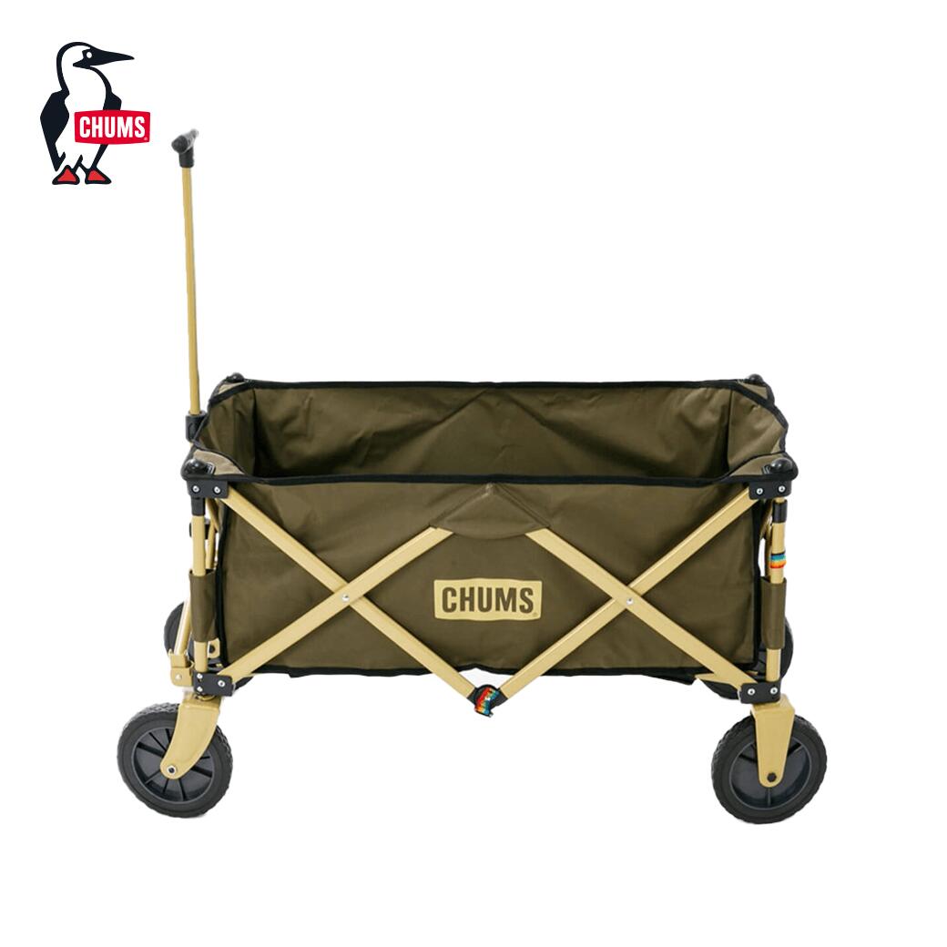 アウトドアで大人気 CHUMS チャムス 最新 チャムスフォールディングワゴン 新発売 Folding Wagon CH62-1603 入荷 カート アウトドア キャンプ