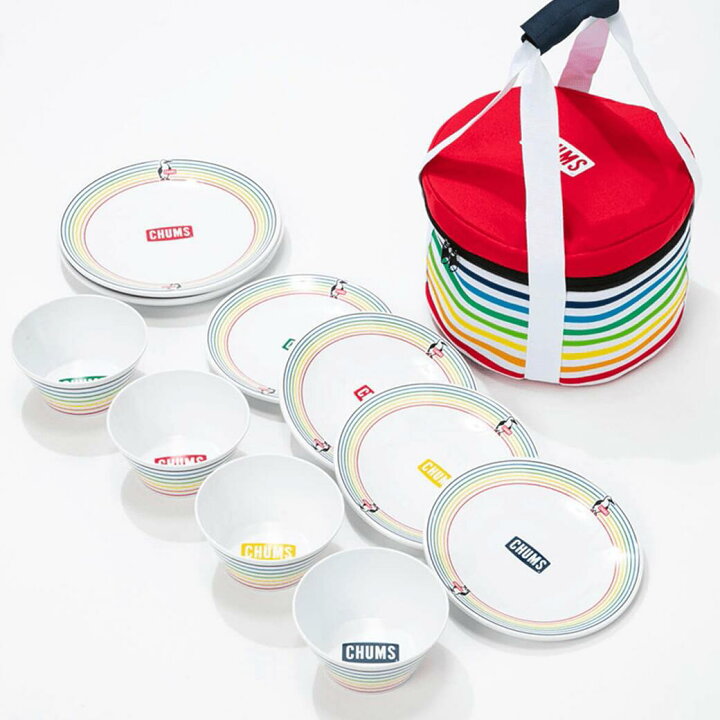 楽天市場】CHUMS チャムス メラミンディッシュセット Melamine Dish 