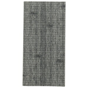 二ツ折伝票ホルダー グレイ W110×H222mm 左サイドポケット付・右マグネットクリップ付 合皮 マグネット式伝票ばさみ(イグサ柄) CBH-200H えいむ(Aim)