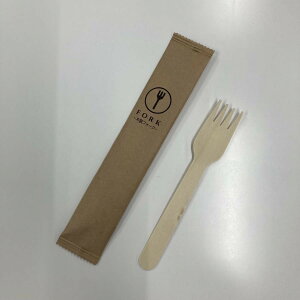 木製フォーク 約158mm 2,000本 クラフト完封 ※沖縄・離島 送料別途 TF-160【テイクアウト・使い捨て用】