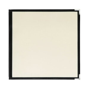 クリアメニューブック スクエアタイプ A4タイプ・4ページ LTA-4S 合皮クリアテーピングメニュー