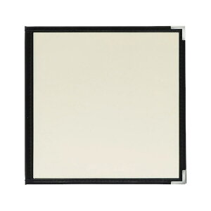 クリアメニューブック スクエアタイプ B5タイプ・4ページ LTB-5S 合皮クリアテーピングメニュー