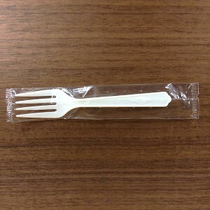 大フォーク 白・単袋入り 5000本入り 【テイクアウト・使い捨て用】