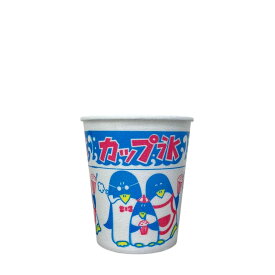 かき氷カップ　260ml　1,000個(発泡PSP)　※北海道・沖縄・離島 送料別途　※個人宅配送不可　A-250 親子ペンギン