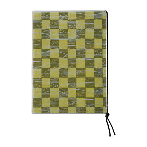 和風メニューブック B5・4+2ページ 紐タイプ WB-222 和紙メニュー 松葉柄 えいむ