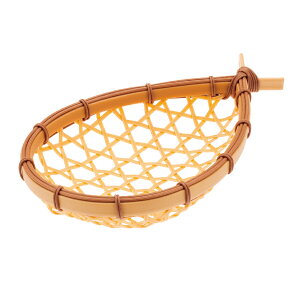 PPラタン 舟型ざる 24型 FZ-240-BB 010BFZ24 240x170xH55mm【竹風 籠 カゴ 食器洗浄機対応 衛生的 和カフェ 天ぷら 和菓子 和食 調理器具 プロ仕様 生鮮・鮮魚・青果・精肉にも!】