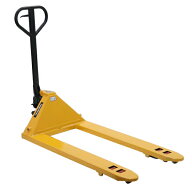 送料無料 ハンドリフト 幅広約685mm フォーク長さ約1210mm 約2t 約2.0t 約2000kg 黄 油圧式 ダブルローラ…