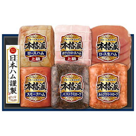日本ハム ギフト お歳暮 早期予約 20％off 【本格派 ギフト NH-549】 ハム 詰め合わせ ギフト 送料無料 御歳暮 ロースハム ホワイトロースハム ロース 生ハム スモークハム パストラミローフ あらびき ミートローフ セット 贈答 贈り物 ハム ギフト 冬ギフト ニッポンハム