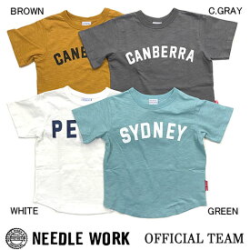 ●40%OFFセール●ニードルワーク（NEEDL WORK）OFFICIAL TEAM　SIMPLE　LOGO　T-SHIRTS（120・130・140)　アウトレット