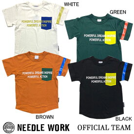 ●40%OFFセール●ニードルワーク（NEEDL WORK）OFFICIAL TEAM　Tシャツ　POCKET　LOGO　T（120・130・140）　アウトレット