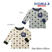 楽天市場】ダブルb デニムポケット付き長袖tシャツの通販
