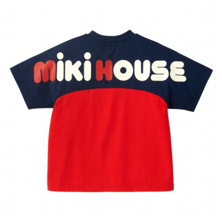 楽天市場】ミキハウス mikihouse バック ロゴ半袖 Tシャツ(80・90 